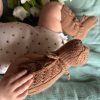 Mazuļu zeķītes ar mežģīņrakstu apraksts Mazuļu zeķītes ar mežģīņrakstu apraksts
