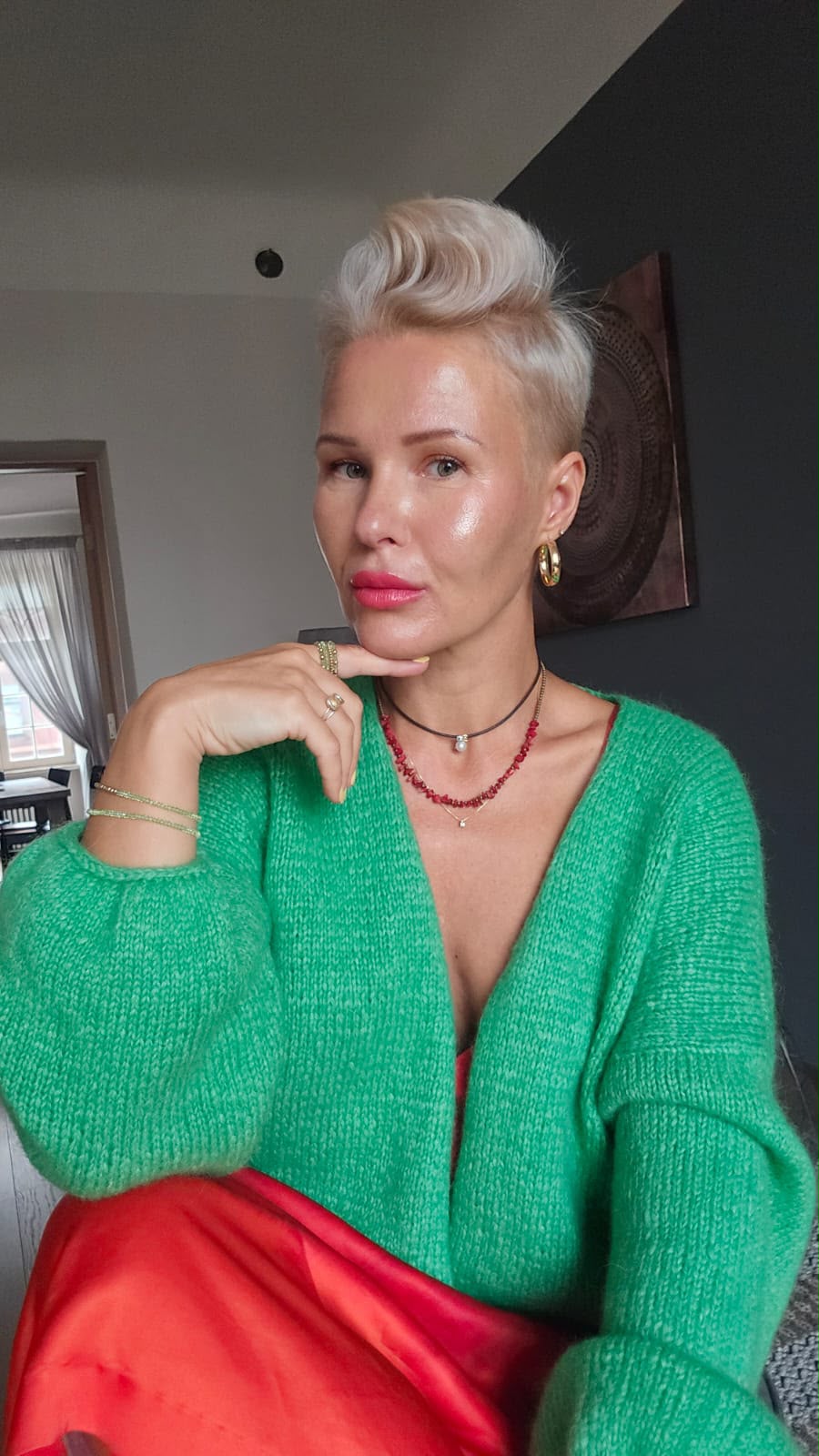 Kardigans ''Alma'' kopadīšana pie Ozoknits